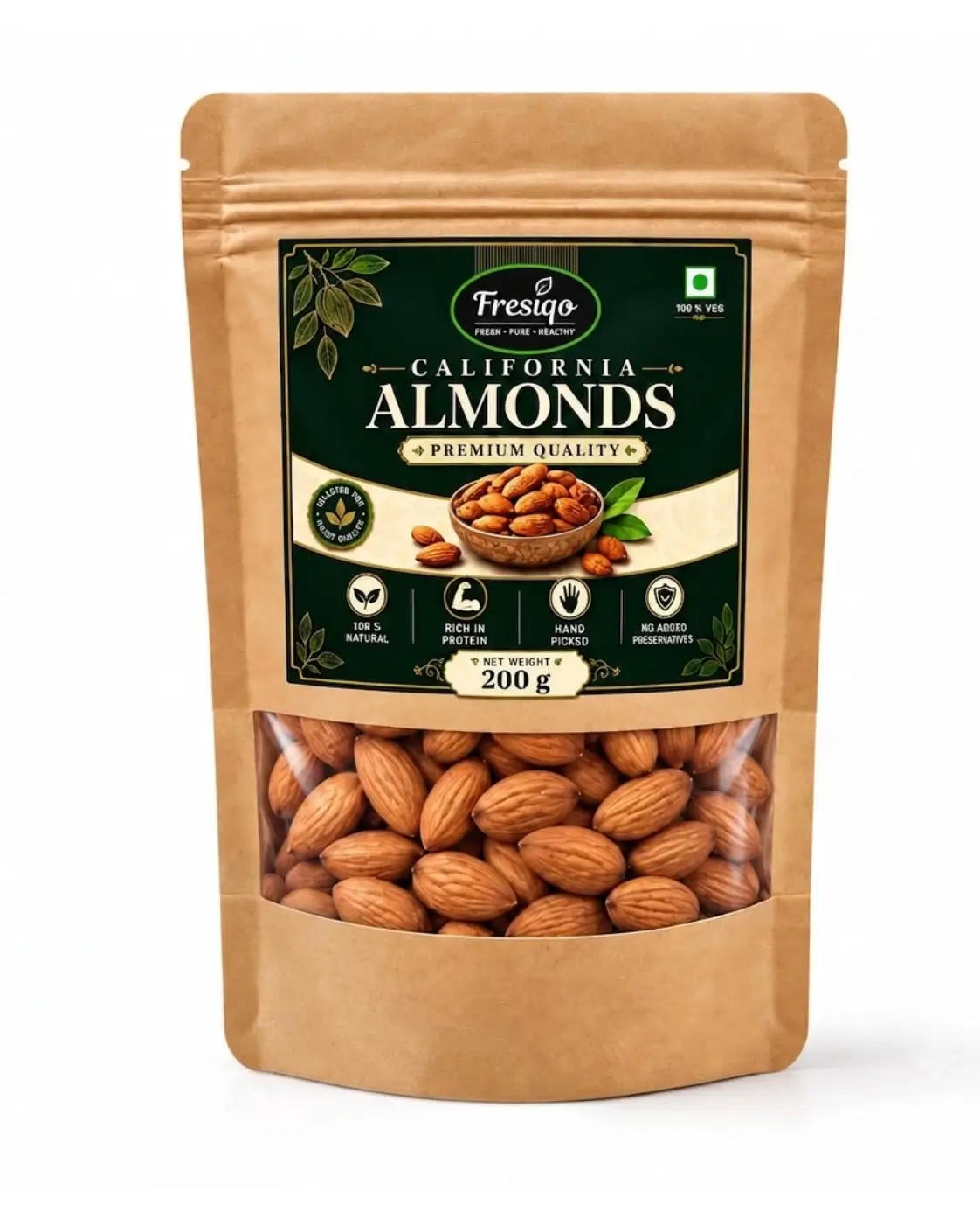 Natural Raw Almonds