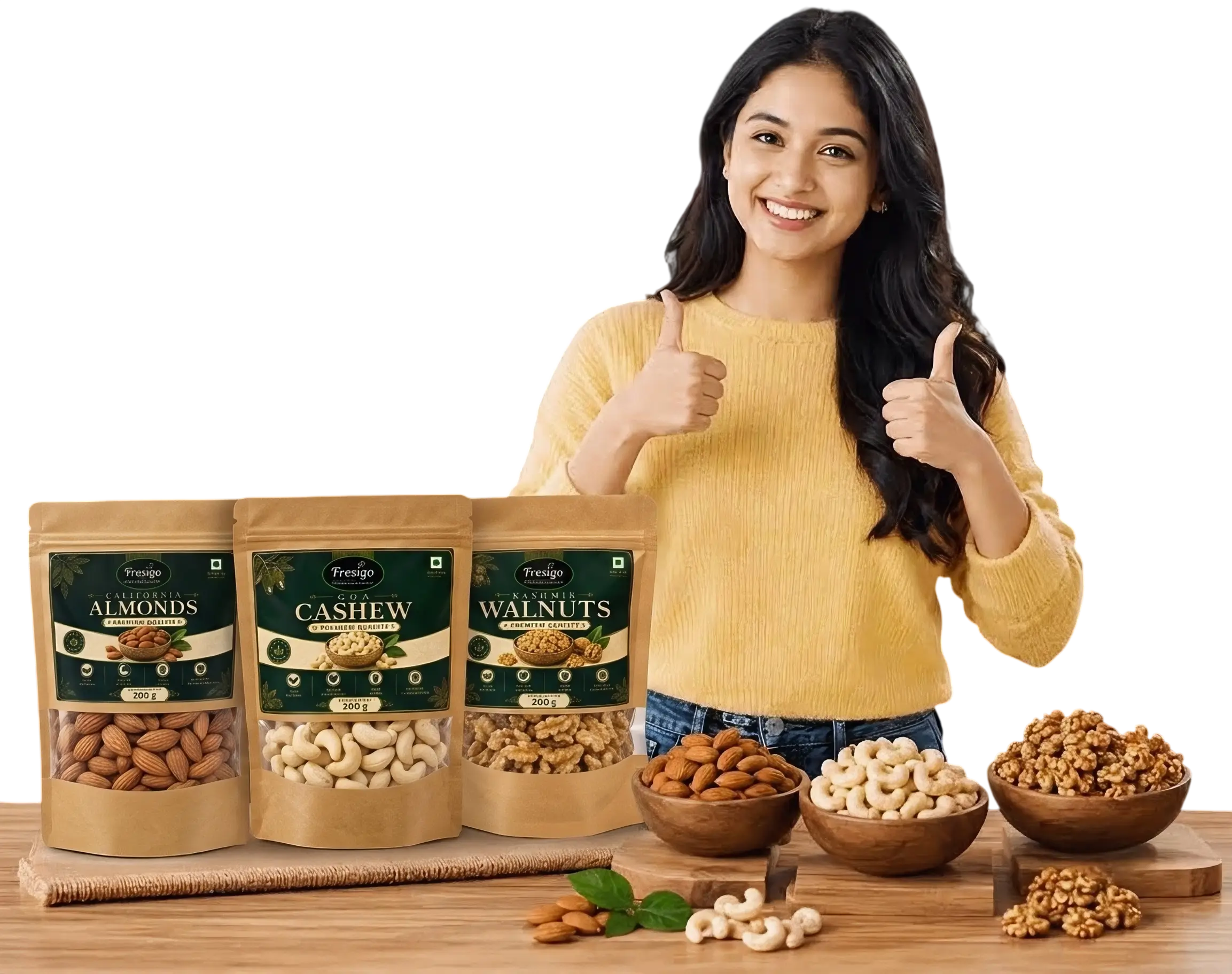 Dry fruits assortment